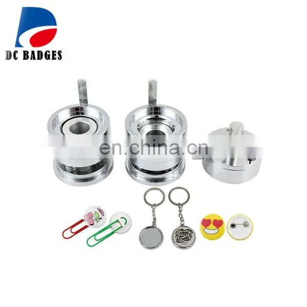 High Quality Rotary 1" 25mm Pin Badge Manual Metal Button Maker Machine Badge Making Press Machine photo-3