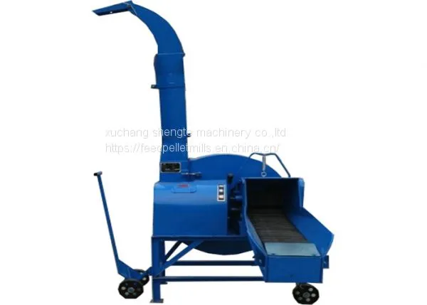 Animal Feed Forage Chopper Machine , Chaff Cutter Machine for Feeding