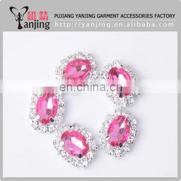 Wholesale Zinc Alloy Crystal Rhinestone Button photo-3