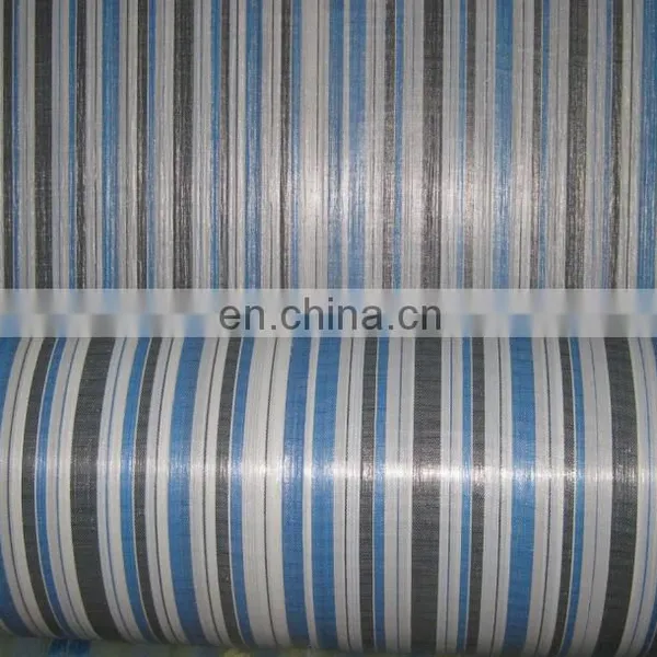 Tent Material, Waterproof Outdoor Plastic Cover, Blue -whitepoly Tarp, pe Tarpaulin photo-3