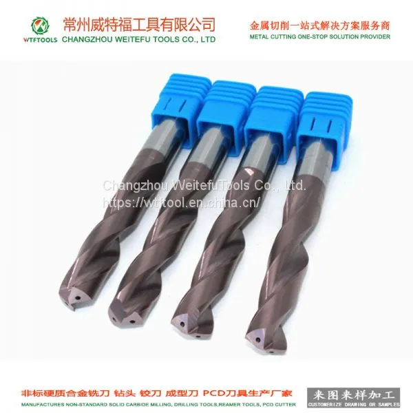 China Manufcature Non-standard Solid Carbide Drilling Bit Tools photo-3