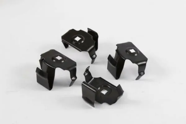 Auto Stamping Part Black Sheet Metal Stamping Parts Industrial Equipment photo-3