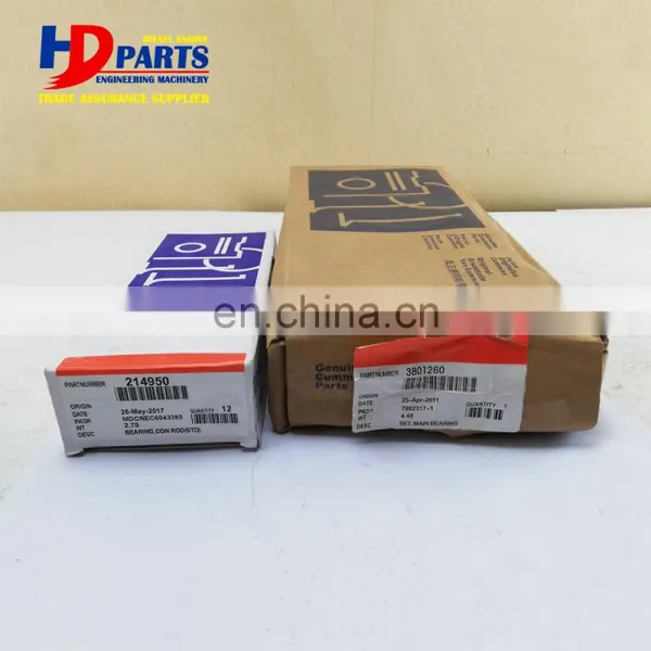 Diesel Engine Parts NT855 Main and Con Rod Bearing STD photo-4