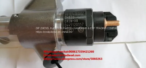 Good Quality Diesel Fuel 0445120357 Bosch Common Rail Diesel Injector 0 445 120 357 for Bosch VG WD615 for Sale photo-2