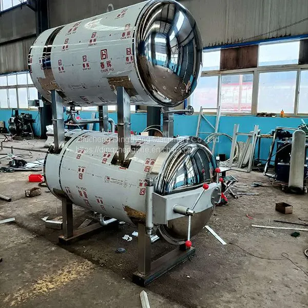 High Temperature Pressure Water Bath Sterilization Equipment, Small Pasteurization Machine For Food photo-3