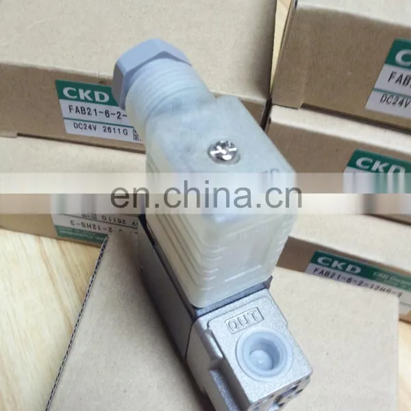 CKD Water Solenoid Valve FAB21-6-2-12HS photo-3