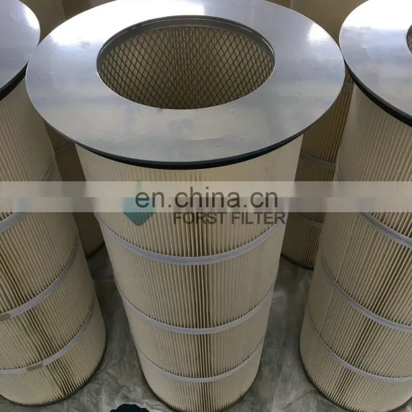 Industrial Dust Collecting Polyester Cylinder Air Filter Cartridges photo-2