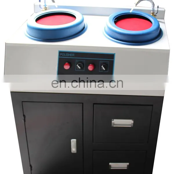 P-2G Silver Vibratory Stainless Steel Metallographic Sample Grinding Polishing Machine photo-3