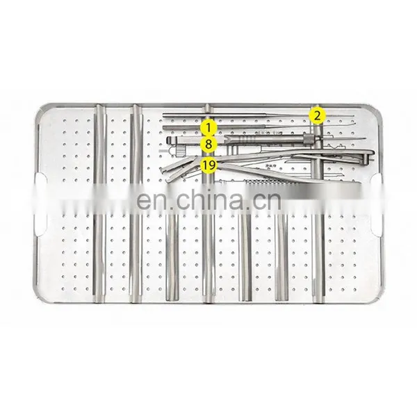 Orthopedic Surgical Instruments Spinal Anterior Thoracic & Thoracolumbar Plate System Instrument Set Spine Surgery Instrument photo-5