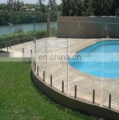 Aluminum Frameless 8mm Glass Fence for Swimming Pool photo-5