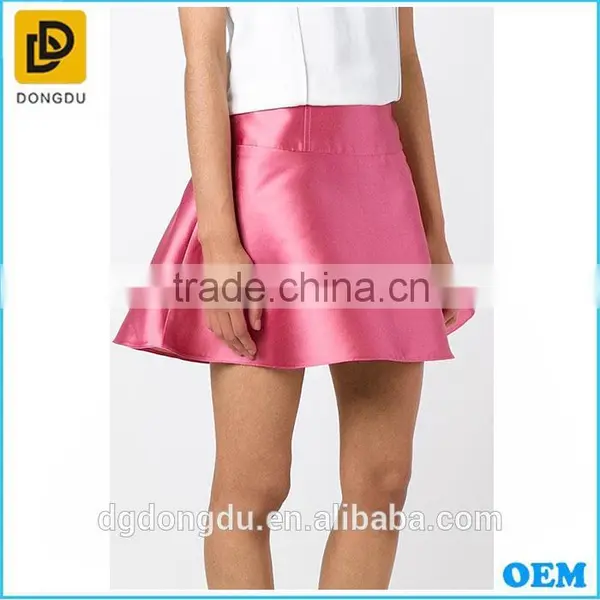 OEM Lady Skirt A-line Jacquard Silk Women Skirt From Brazil photo-3