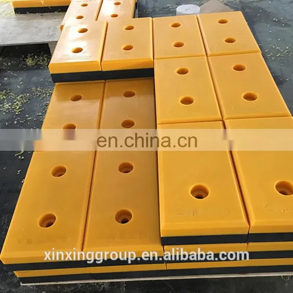 UHMWPE and Rubber Plastic Loading Dock Bumpers Pads Warehouse Protection Bumper photo-6
