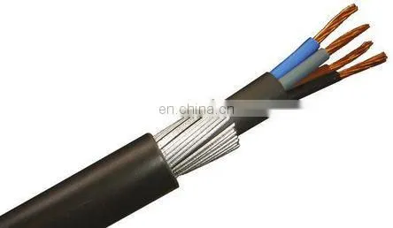 Pay Later Copper Conductor PVC Insulated Steel Wire Armoured 4x25mm2 SWA PVC Sheathed Power Cable photo-2