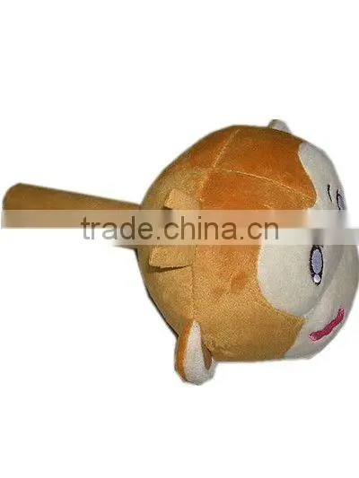 8.7inch Cute Small Monkey Head Plush Toy