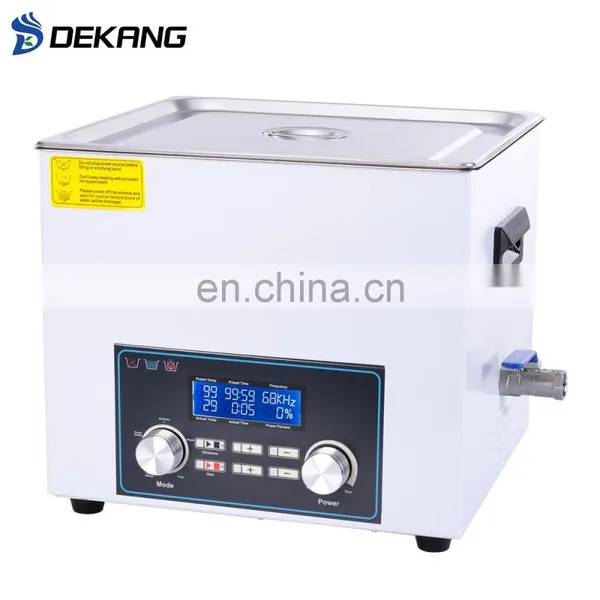DK-410FTS 10L Ultrasonic Lab Equipment Cleaner With Fantastic LCD Screen photo-3