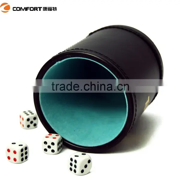 Factory Sale Cheap Wholesale Leather Dice Game,dice Cup photo-3