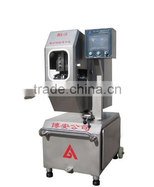 mechanical aluminium double clipping sealing machine