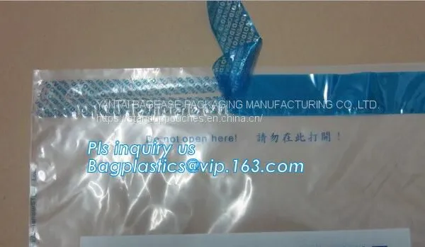 ICAO Duty Free Packaging, STEBs Bags, Custom Airport Store, Retail Shop Security Bags, Tamper Evident Proof photo-4