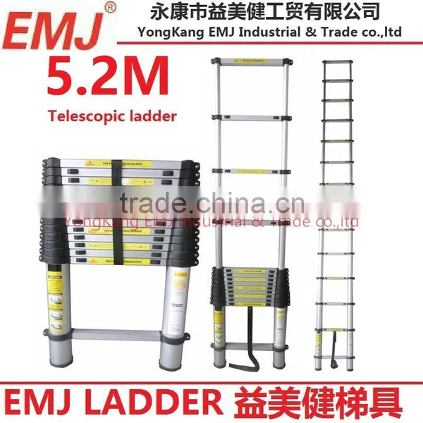 5.2m Single Telescopic Ladder