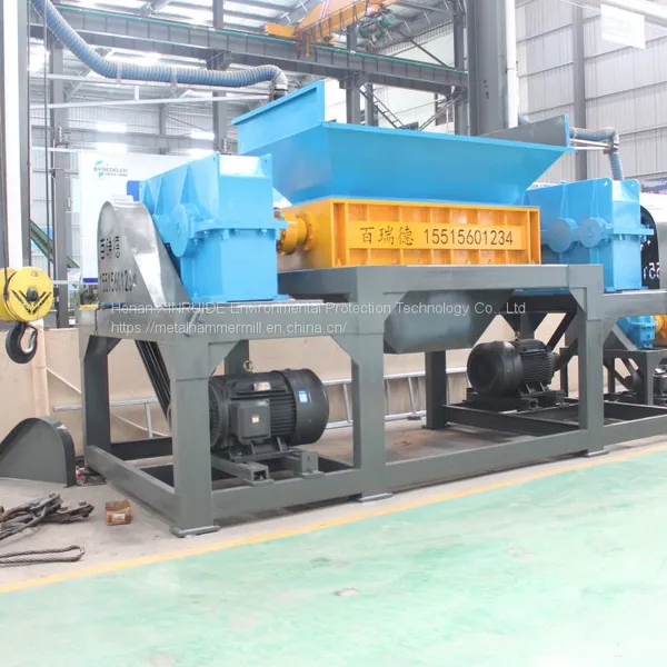 Hot Sale Double Shaft Shredder for Car Shell Waste Car Shredder Machine photo-2