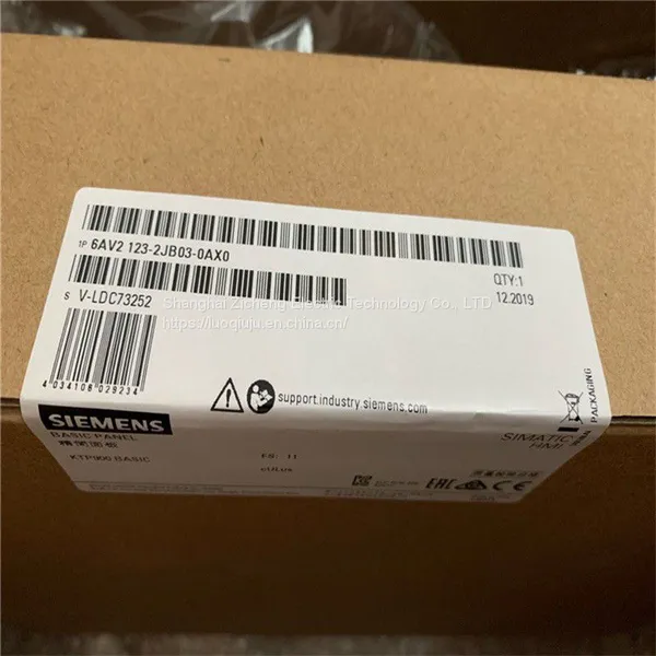 Siemens Touch Panel  6AV2123-2JB03-0AX0  HMI, KTP900 Basic, Basic Panel, Key/touch operation