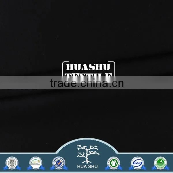 ISO9001 Good Quality Polyester Rayon Wool Blend Plain Fabric for Suiting