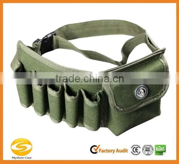 Green Custom Canvas Tool Kit Belt Bag
