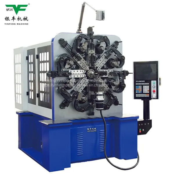 YF-CNC-8545 Wire Diameter 1.5-6mm Springs Forming Machine,Wire Spring Forming Machine