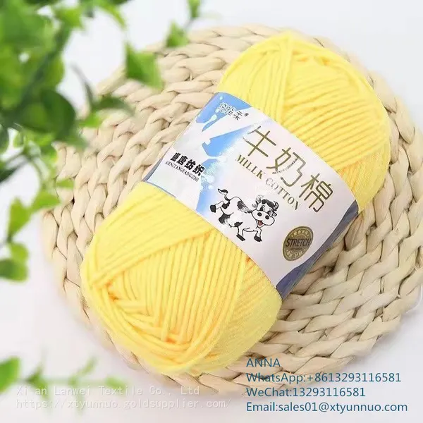 Milk Yarn Crochet Suitable For Knitting High Quality photo-4