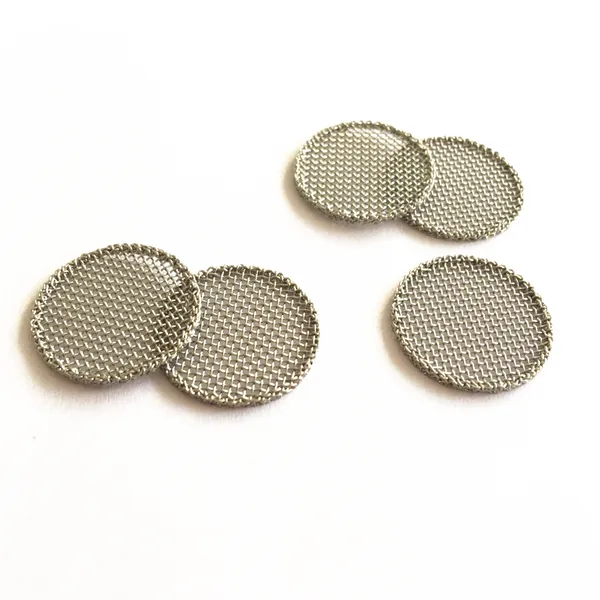Customized Shape 304 Stainless Steel Woven Mesh Screen Filter Disc For Liquid Filtration photo-2