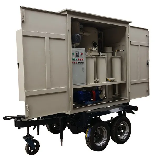 Double Stage Vacuum Transformer Oil Purifier photo-4