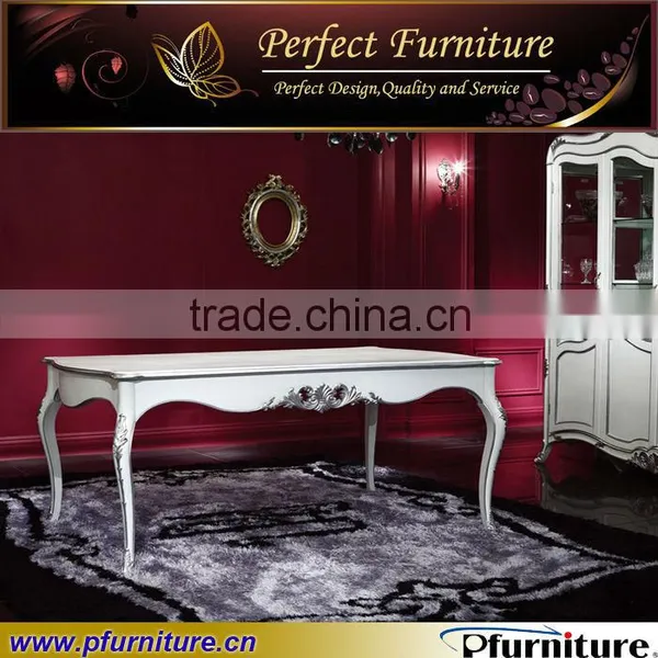 Solid Hand Carved Wooden Dining Table Designs NC120624