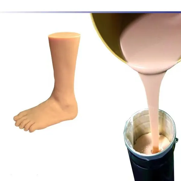 Platinum Liquid Silicone Rubber Cosmetic Thighs Environmental Friendly Non Toxic Silicon Materials photo-2