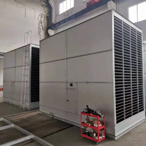 Cross-flow Cooling Tower With a Water Treatment Capacity of 125t, Square and Made of All-steel Material, With Stable Operation