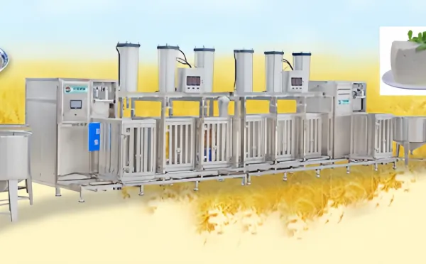 Automatic Stainless Steel Tofu Machine Maker Soya Milk Paneer Making Machine Soy Milk Tofu Production Line Bean Curd Machine photo-6