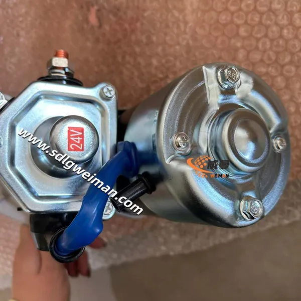 Hyundai Excavator Parts Genuine YUBP-02414(3863128) MOTOR-STARTING for R210LC7 photo-3