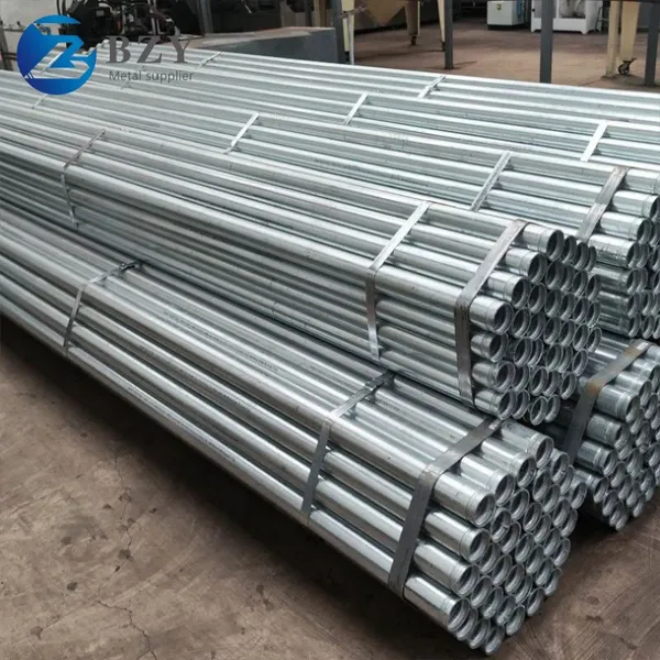 6 Inch Steel Galvanized Iron Pipe Round Galvanized Metal Fence Posts photo-4