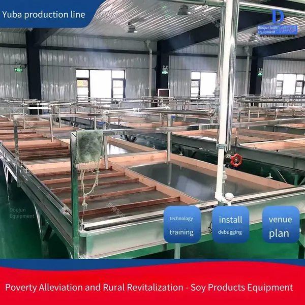 Dried Beancurd Stick Production Line, Stainless Steel Steam-type Oiled Beancurd Skin Processing Equipment With Technical Support photo-2