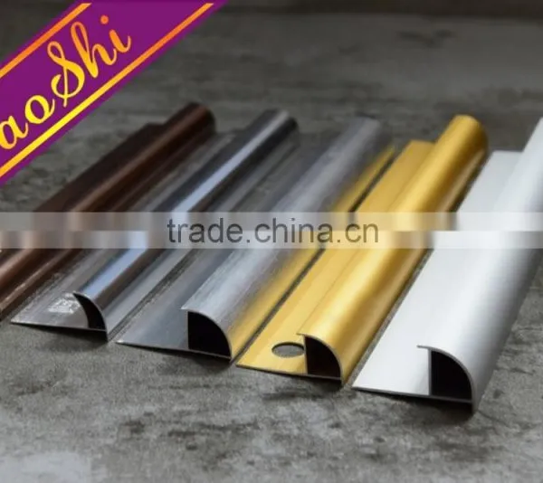 Aluminum 6063 T5 Round Edge Tile Trim photo-6