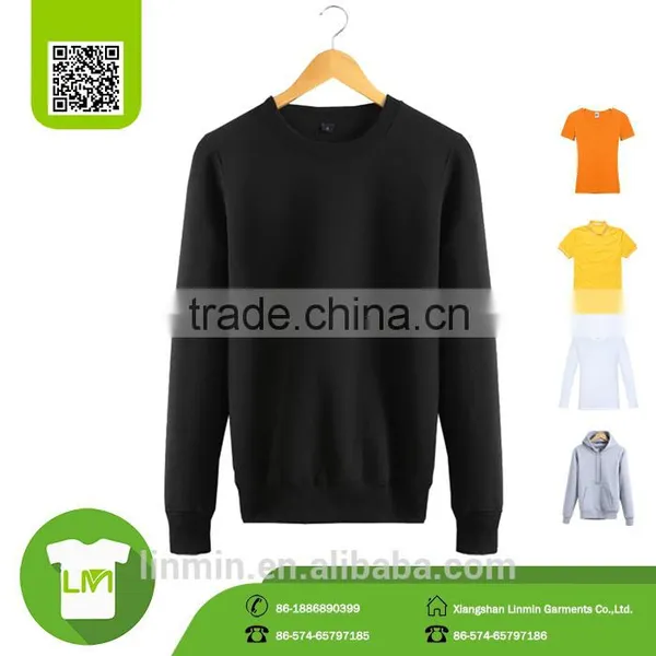 Adult Crew Mens Sweatshirt, Custom Sweatshirt Autumn Cotton Material photo-2