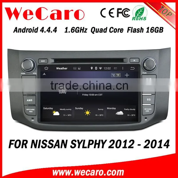 Wecaro WC-NU8053 Android 4.4.4 Car Navigation System for Nissan Sylphy Car Dvd Player 2012 2013 2014 photo-3