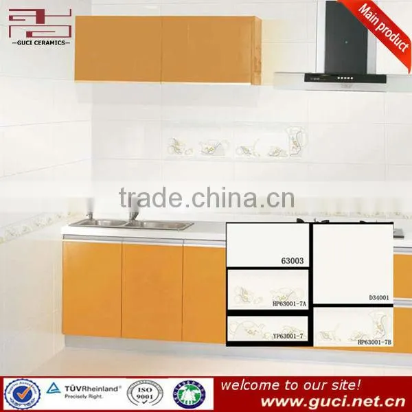 Super White Matt Finish Kitchen Tile photo-3