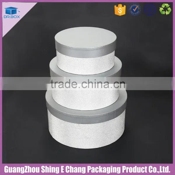 High Quality Factory Customized Cardboard Round Clothing Packaging Box photo-3