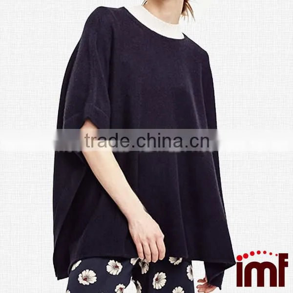 Women's Cashmere Topper Poncho photo-3