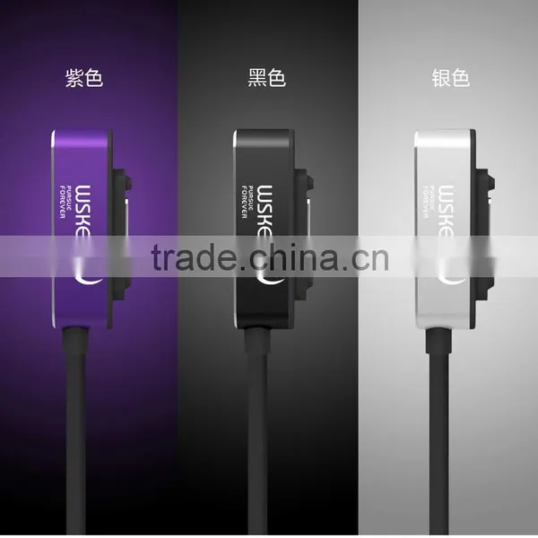 Wsken Magnetic Charging Cable Quick Charge Sync Data Cable For Sony Phone For Sony Z3 40cm Single Metal MT-5314 photo-4
