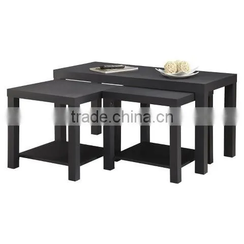 Coffee Table With 2 Tables, MDF Composite Frame Material