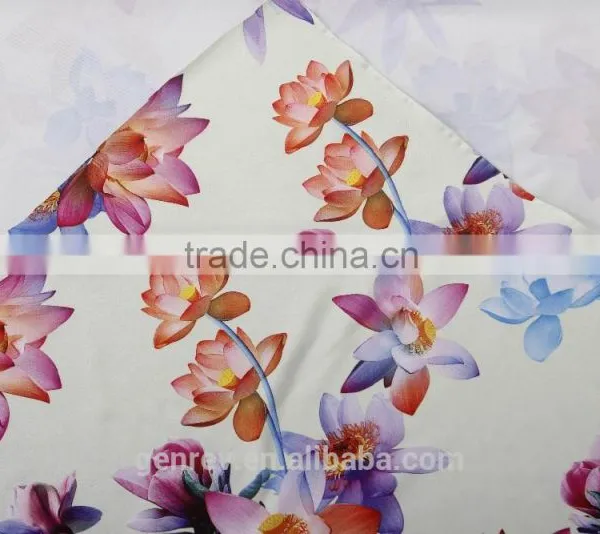 Digital Print Polyester Fabric Factory Direct Sale Digital Printing on Fabric Print Knit Fabric photo-3