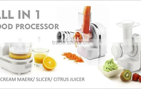 Multifunction Houshold Ice Cream Maker With Juicing and Slicing Function Quality Choice photo-6