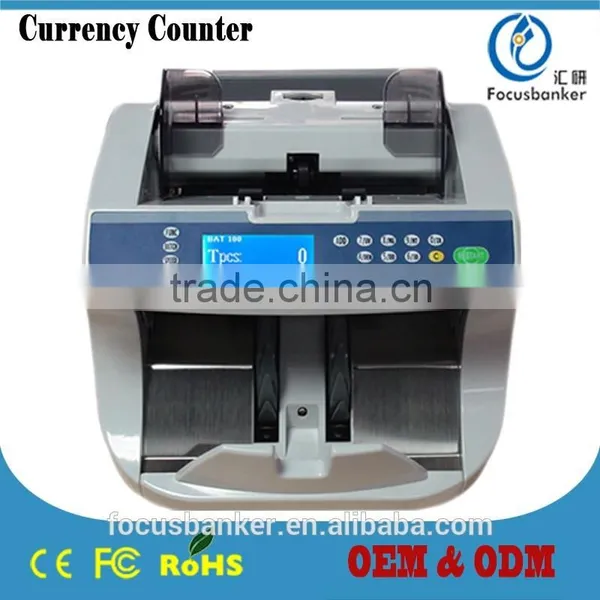 Currency Counter/Money Counter/Bill Counter With UV,MG/MT,IR Fake Notes Detection for USD & Barbados Dollar(BBD) photo-3