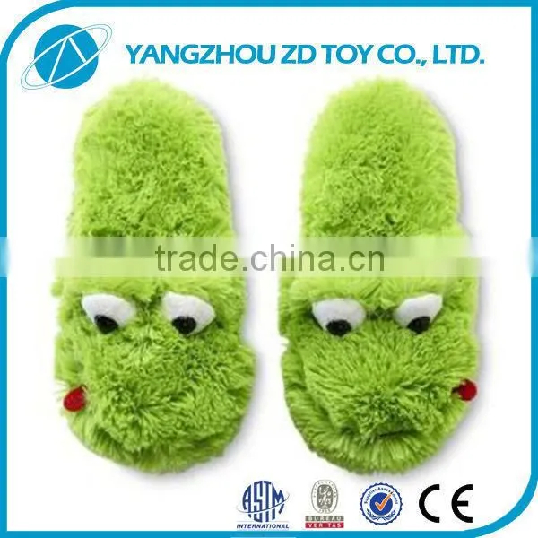 OEM and ODM Custom Animal Type Plush Slipper